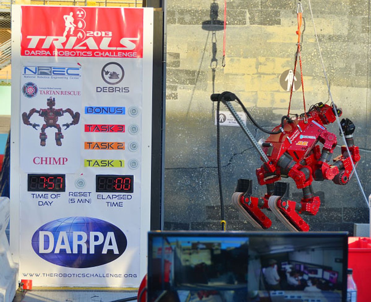DARPA Robotics Challenge Trials: Tasks and Scoring