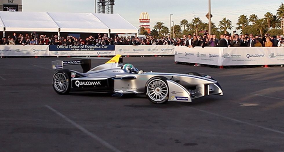 CES 2014: Formula E Premiers All-Electric Race Car