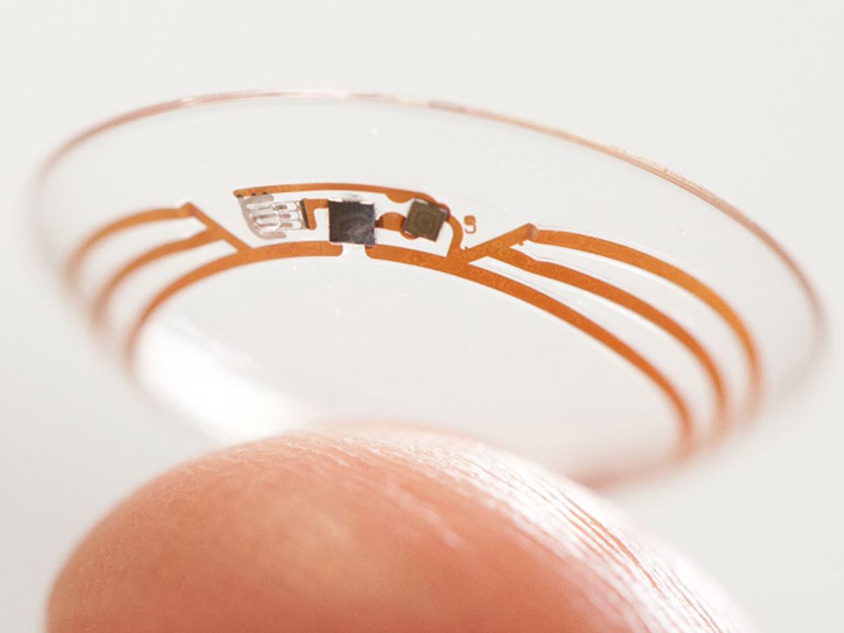 Google Working on Smart Contact Lens to Monitor Diabetes