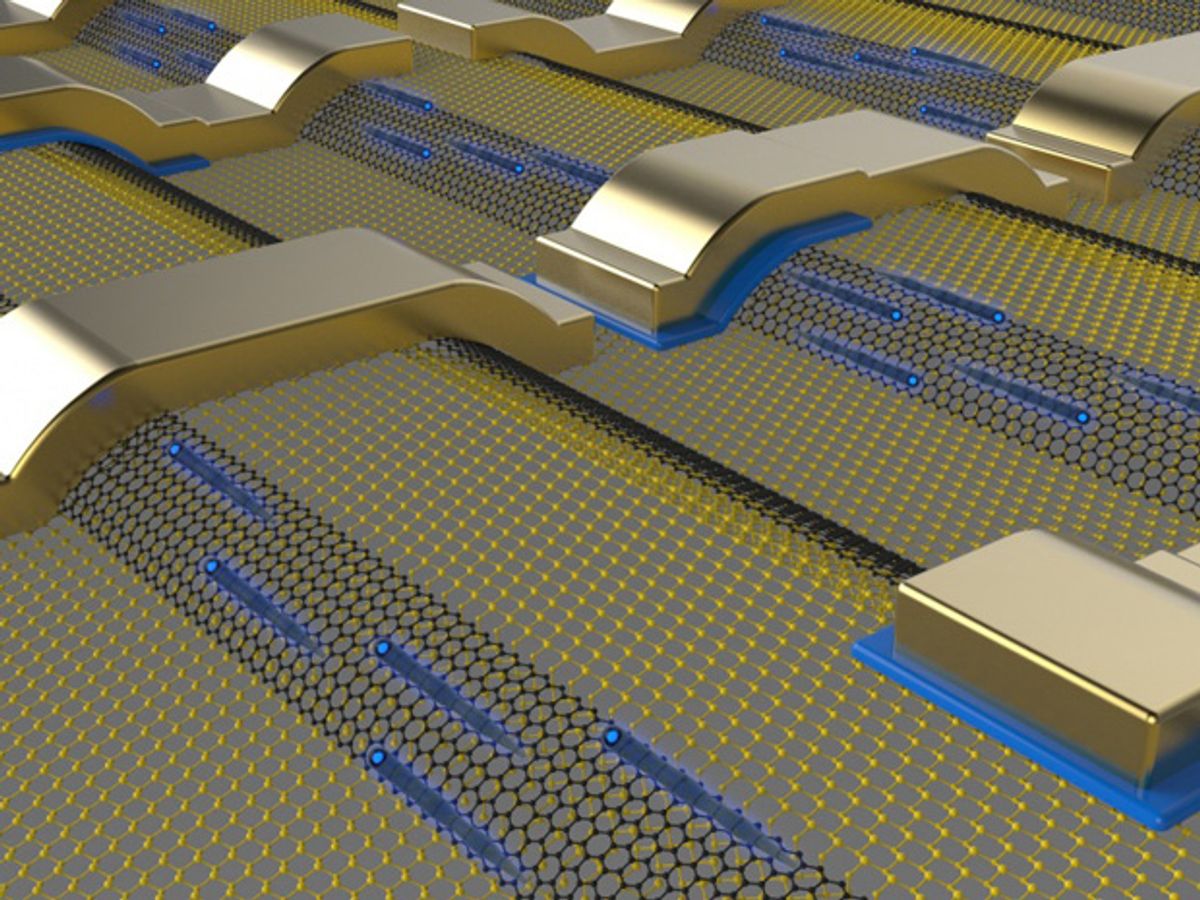 Graphene Nanoribbons Get Electrons to Behave Like Photons