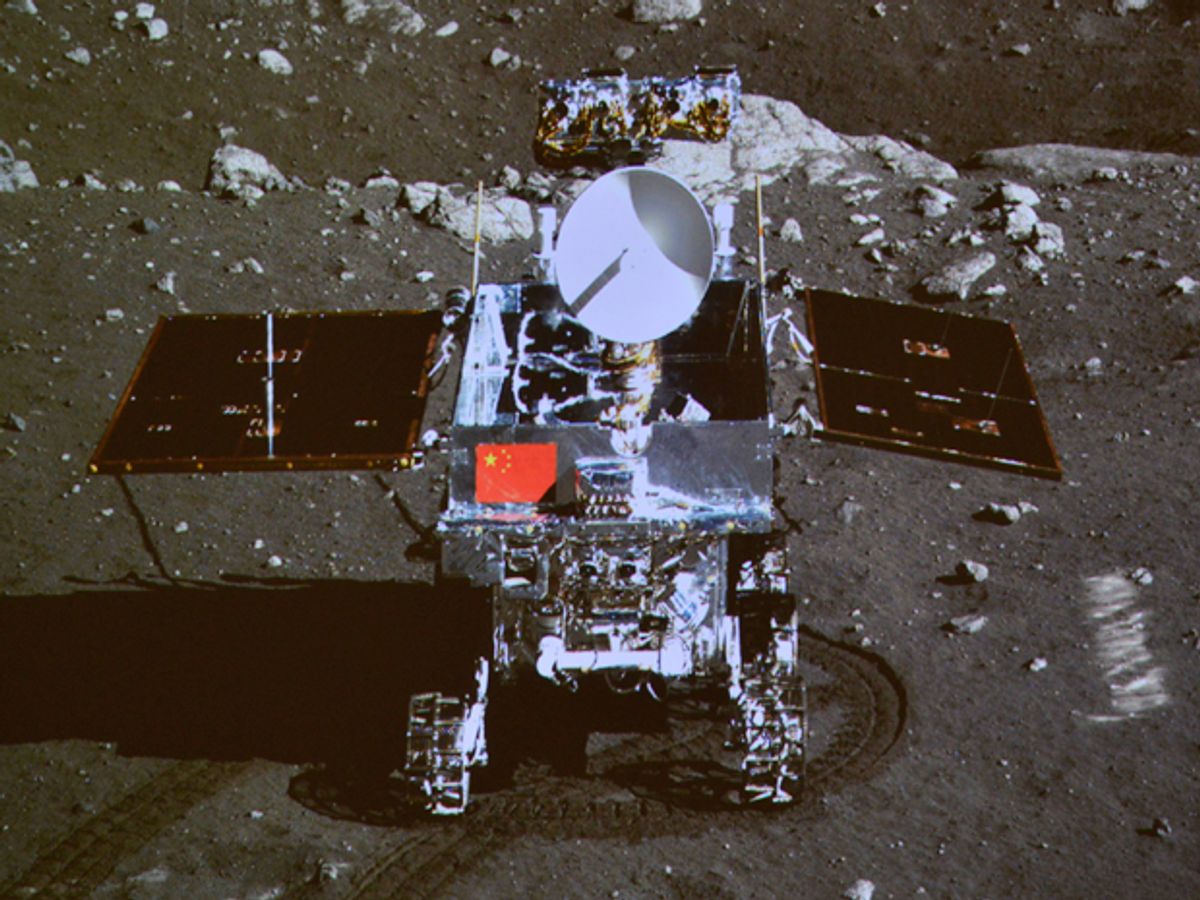 China's "Jade Rabbit" Moon Rover Awakens With Same Problems