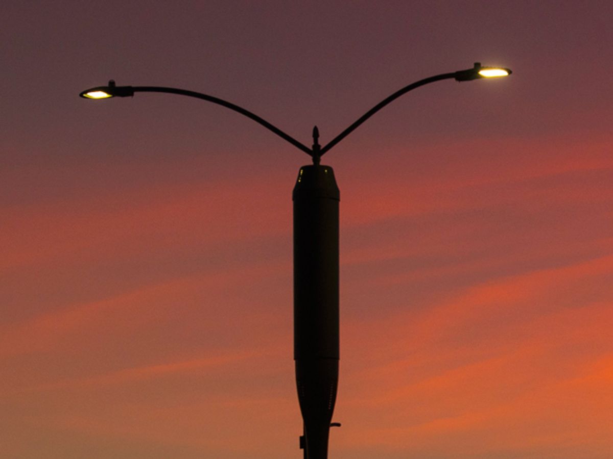 Can Internet Infrastructure Pay for LED Street Lights?
