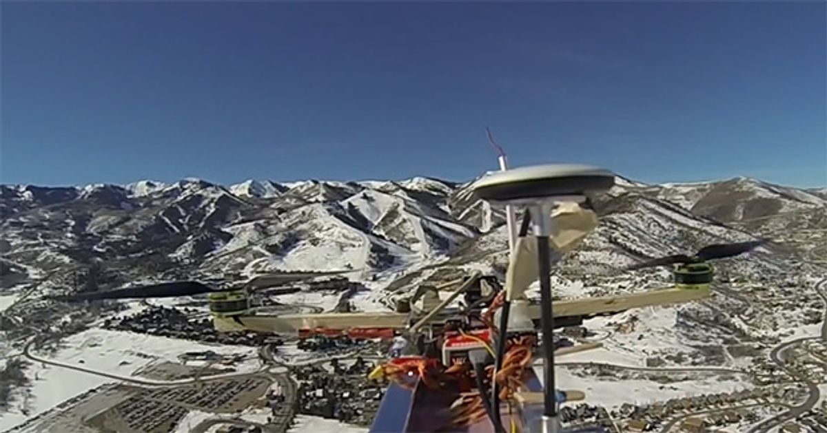 Quadcopter Free-Fall Testing From 4,000 Feet Is Destructive Fun