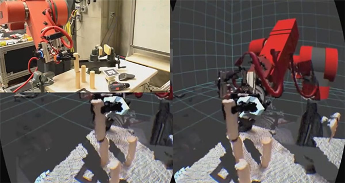 Immersive VR Enables Safe and Effective Control of Big Scary Robots