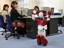 Hitachi's EMIEW Robot Learns to Navigate Around the Office