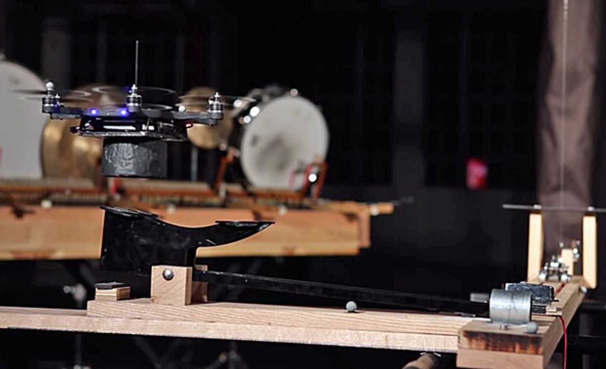 KMel's Hexrotors Put on Autonomous Musical Spectacular