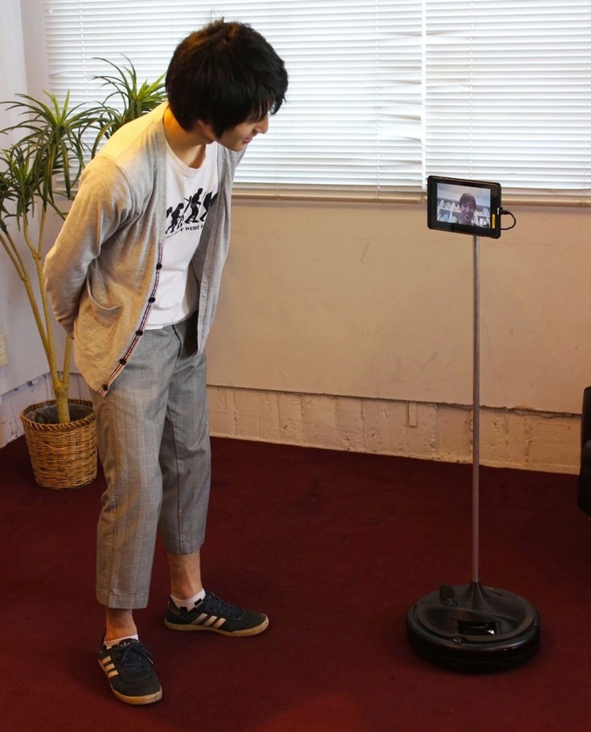 Telemba Turns Your Old Roomba and Tablet Into a Telepresence Robot