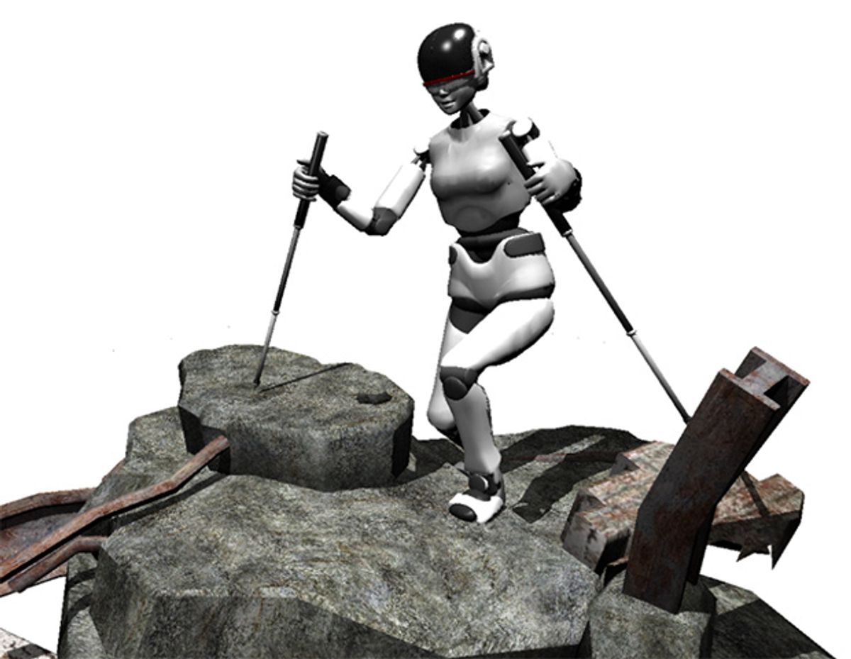 SupraPed Robots Will Use Trekking Poles to Hike Across Rough Terrain