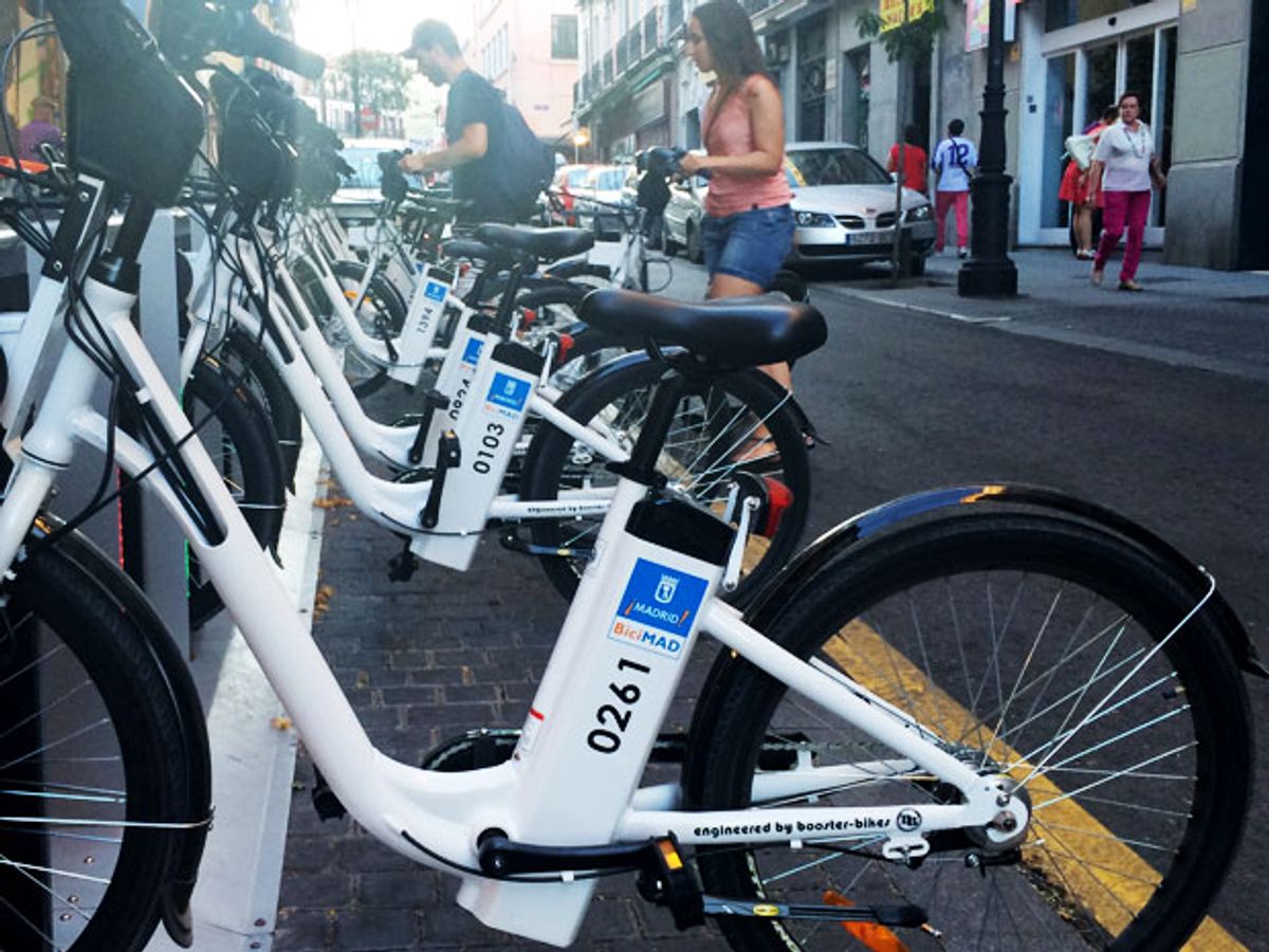 Madrid Begins Electric Bike Sharing
