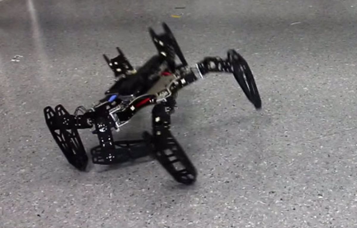 Hexapod Robot Gets Even Better at Being Indestructible