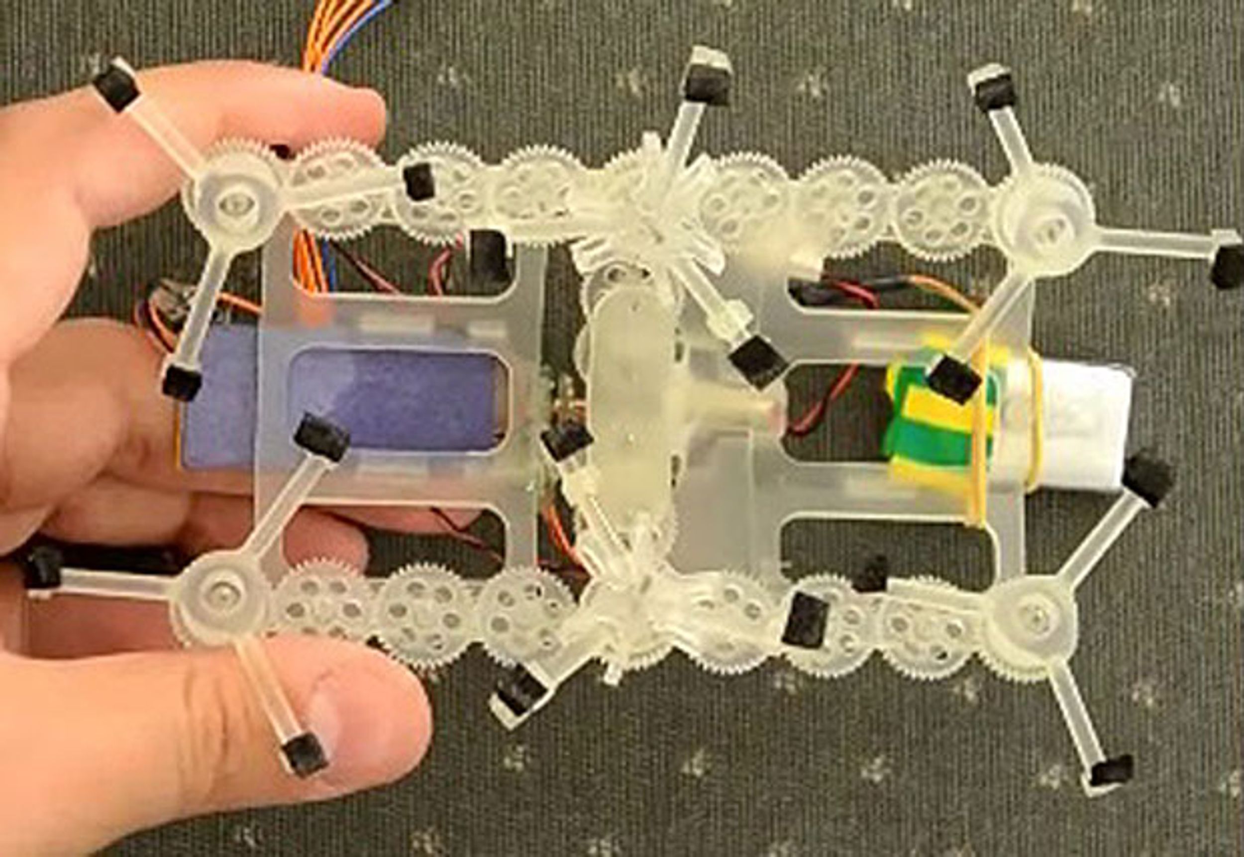 How to Make a Steerable Robot With Just One Single Motor