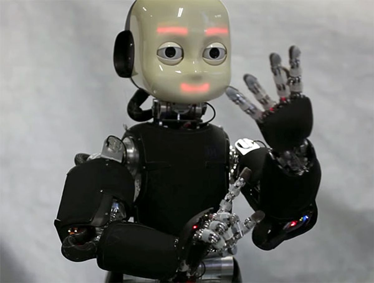 Video Friday: Robot Racecar, Kilobot Display, and Humanoid Skin