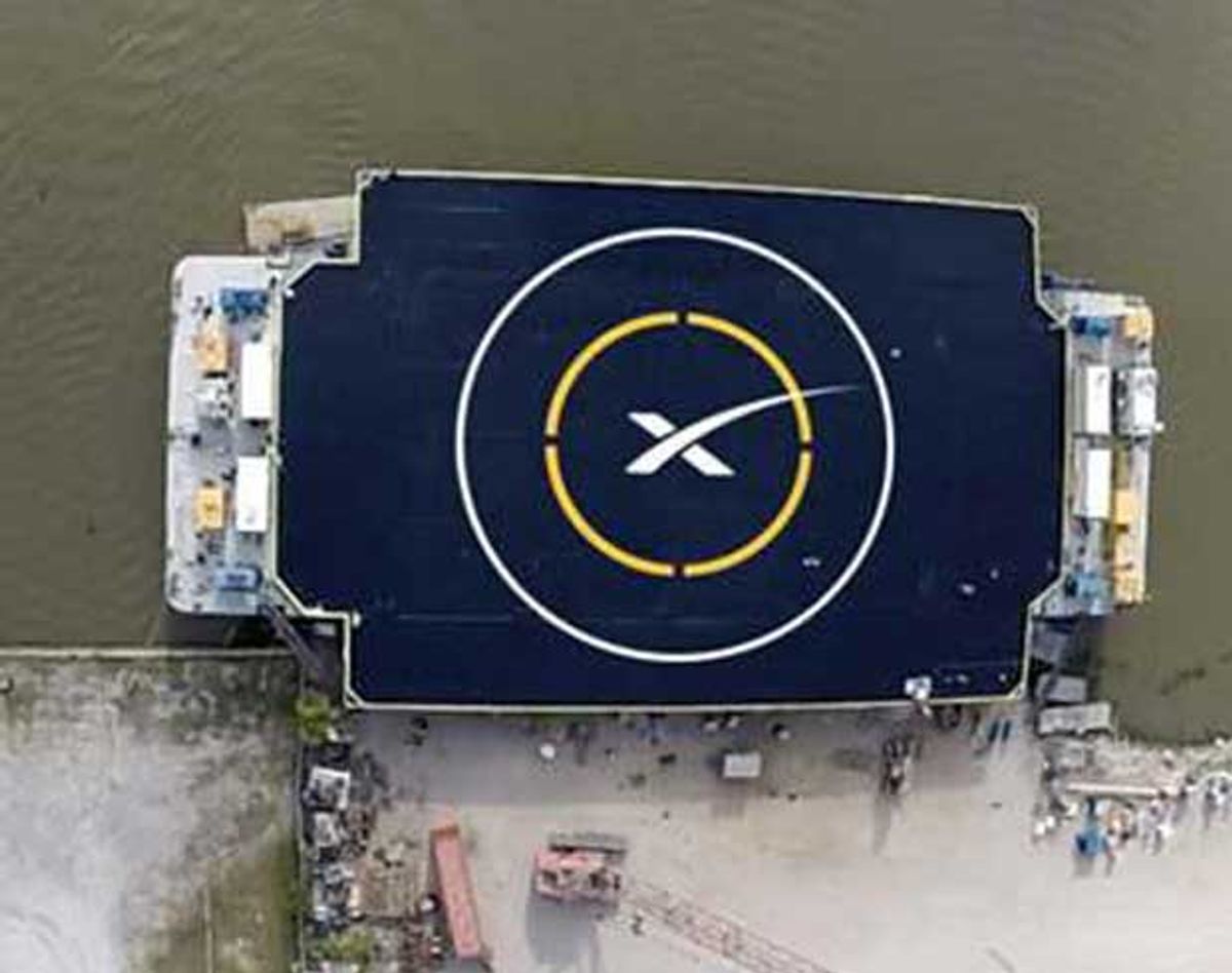 SpaceX Planning to Land Autonomous Reusable Rockets on Drone Ships