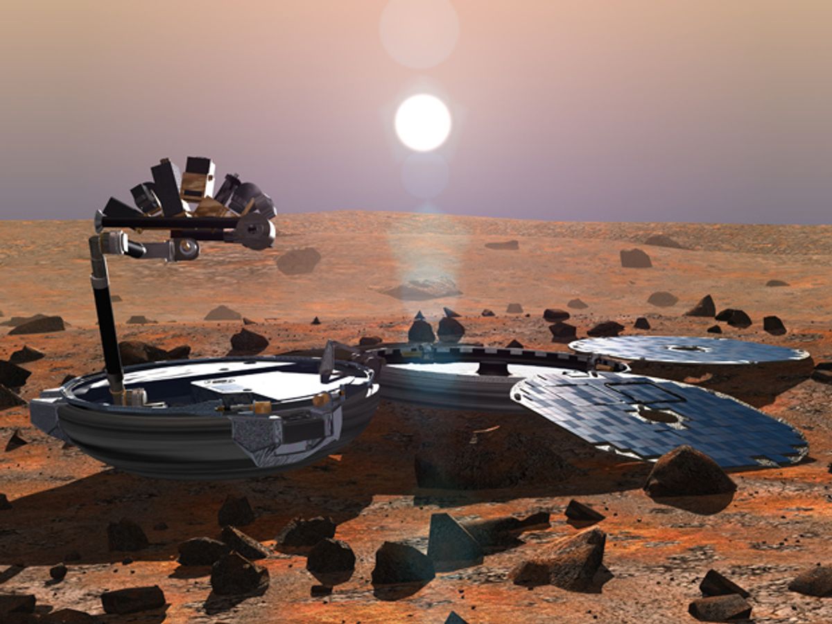 Lost Beagle 2 Robot Found Intact on Mars After a Decade