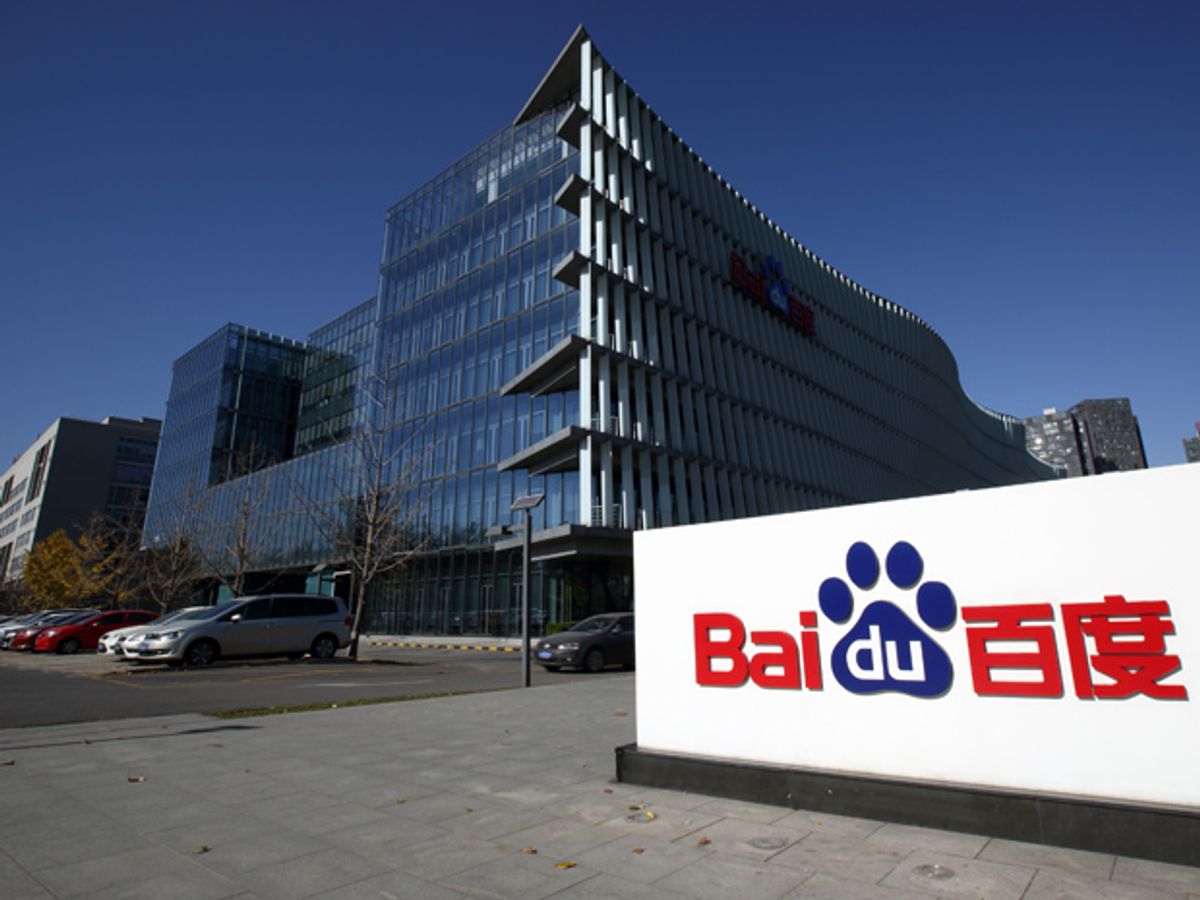 China's Search Giant Baidu Plans To Build a Robocar