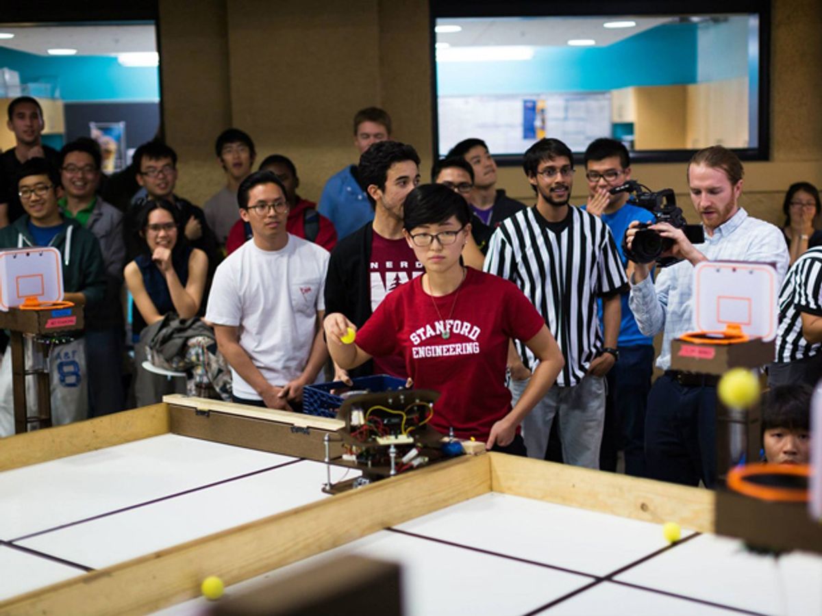 March Madness at Stanford: Robots Shoot and Dunk
