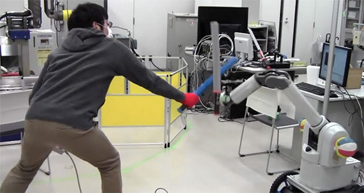 Video Friday: Robot Sword Fights, MIT Basement Racing, and RoboGames