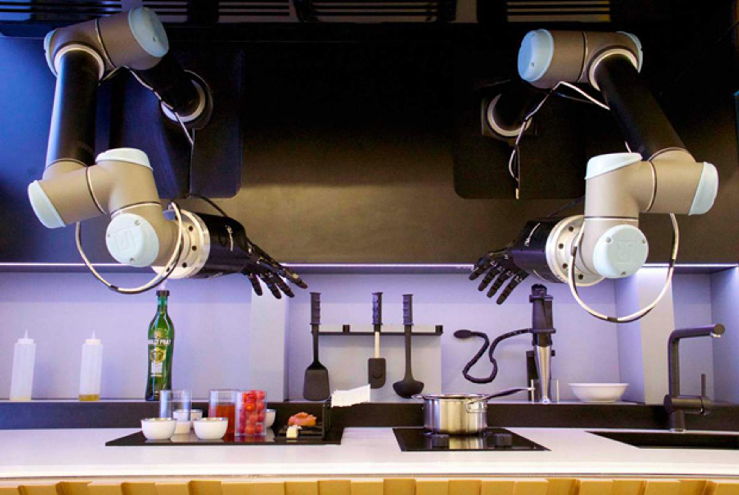 Video Friday: Robotic Kitchen, Swarming Drones, and Robots Want Your Blood