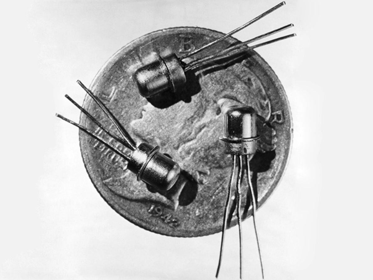 How Much Did Early Transistors Cost?