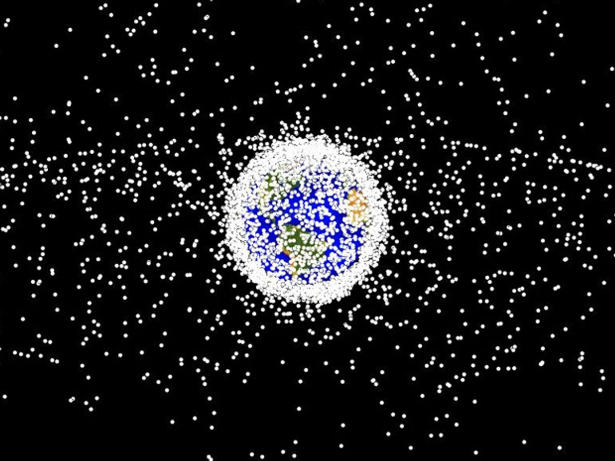Proposal Would Put Laser Cannon on ISS to Blast Space Junk
