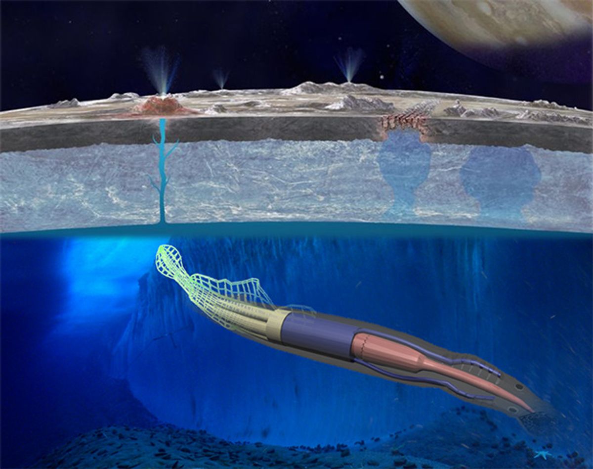 NASA Funds Electricity-Harvesting Robotic Space Eel With Explosive Jet Thrusters and Electroluminescent Skin