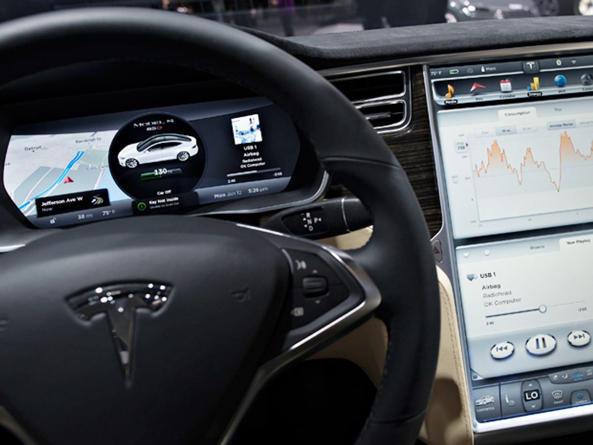 Tesla's Robocar To Driver: Accept the Liability, Buster