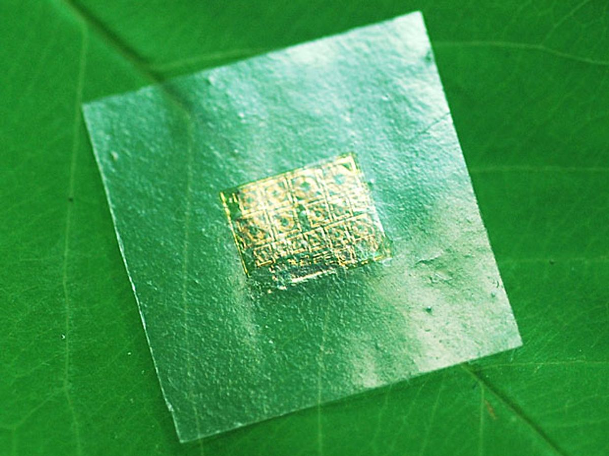 Green Microchips Created on Cellulose Nanofibril Paper