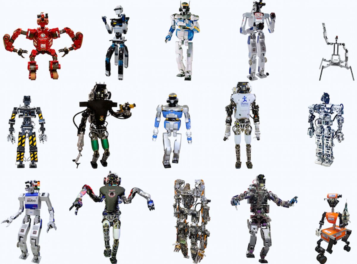 DARPA Robotics Challenge Finals: Know Your Robots