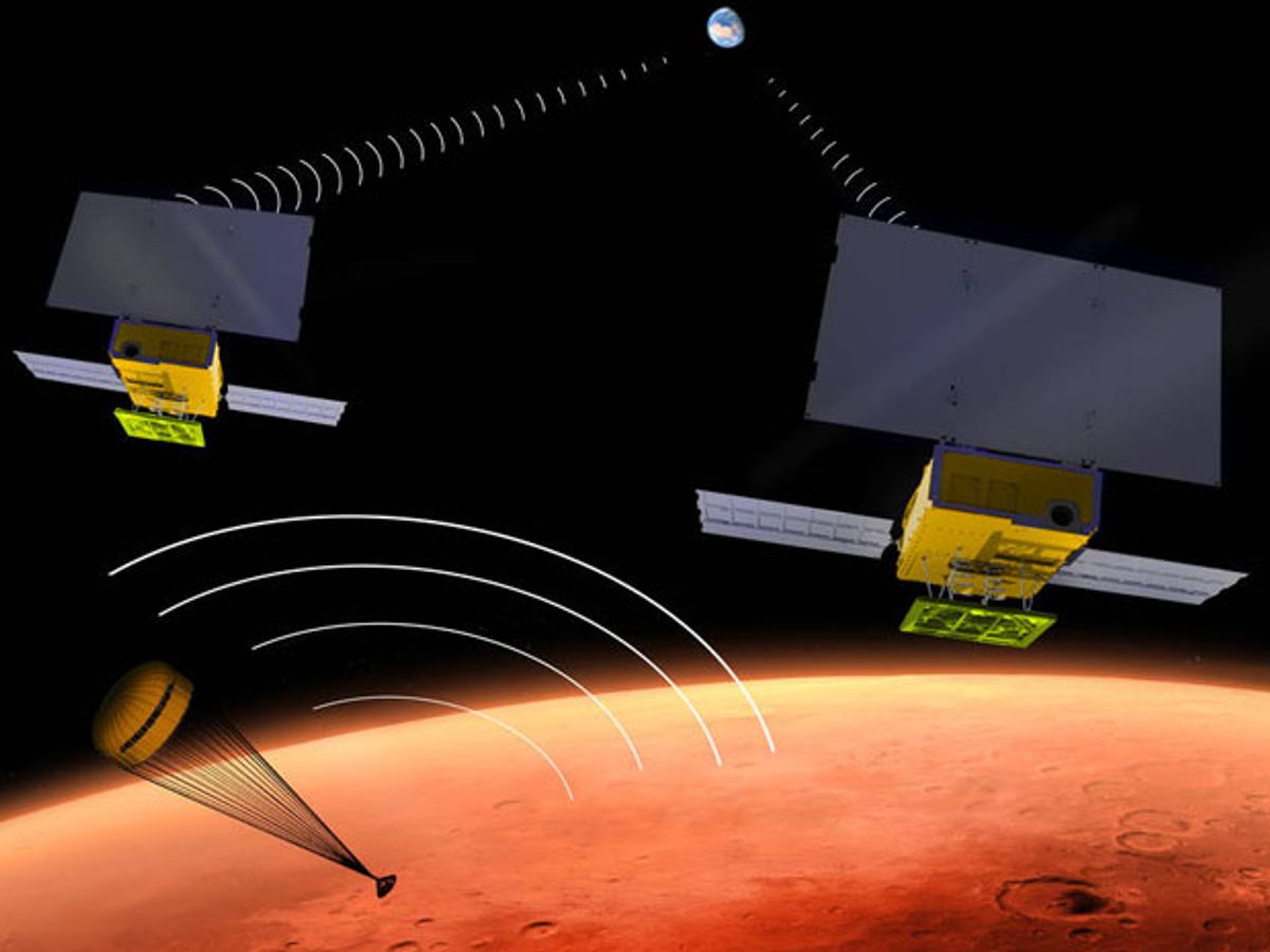 First CubeSats Planned for Mars