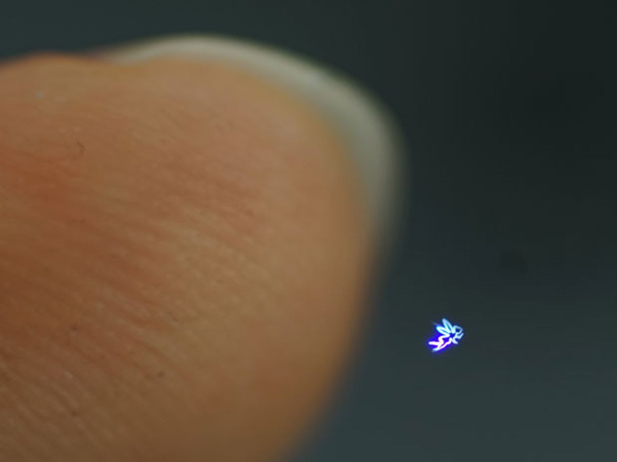 Femtosecond Lasers Create 3-D Midair Plasma Displays You Can Touch