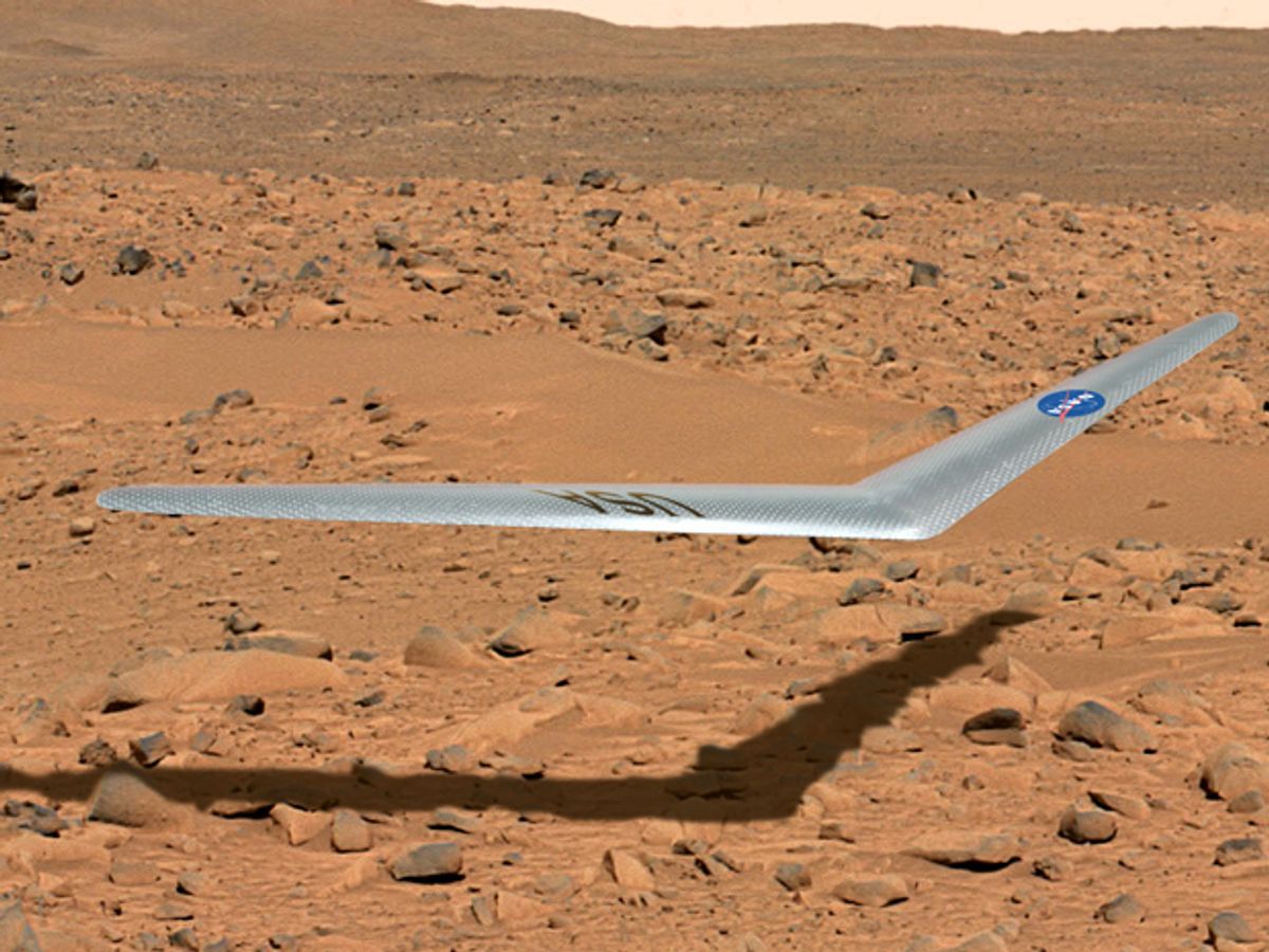 Foldable Airplane Could Ride a Cubesat to Mars in 2022