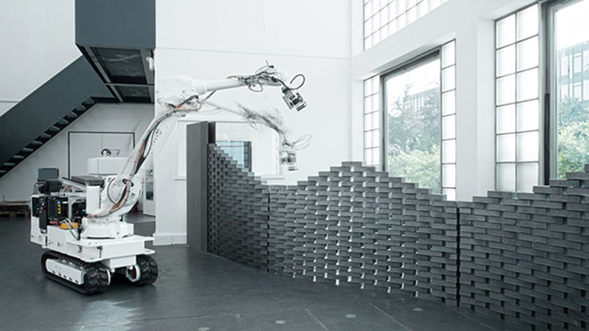 Robotic Construction Gets Fancy at ETH Zurich's Digital Fabrication Lab
