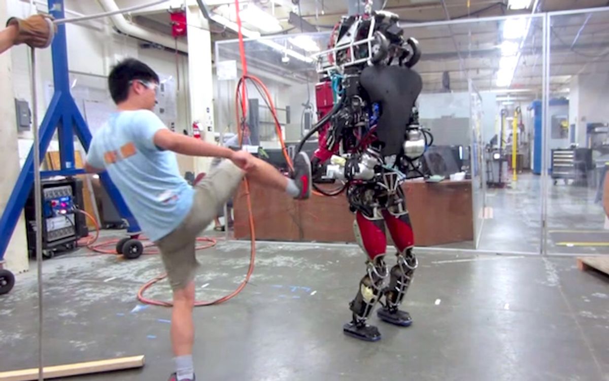 Video Friday: Atlas Kicked, Tea-Brewing Robot, and Rodney Brooks's Giant Brains