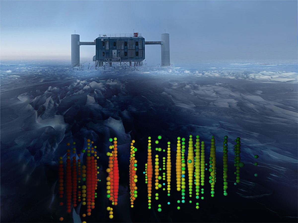 Gigantic Antarctic Instrument, IceCube, Finds Mysterious Cosmic Neutrinos