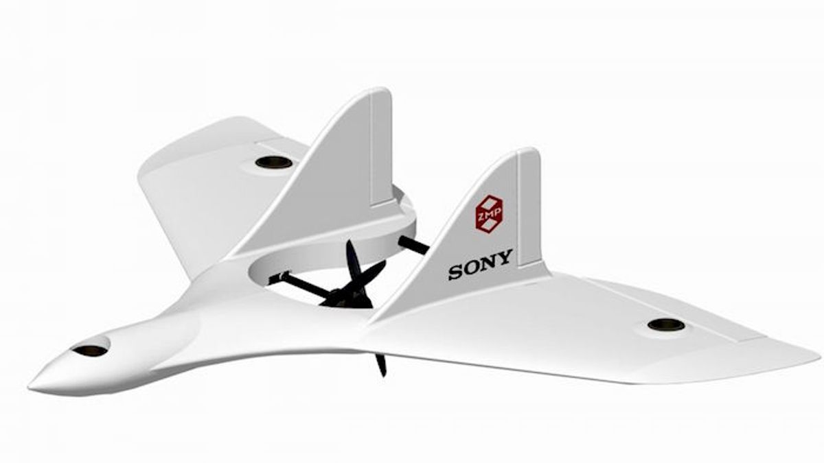 Sony's New Drone: a Modern Take on a Familiar Design