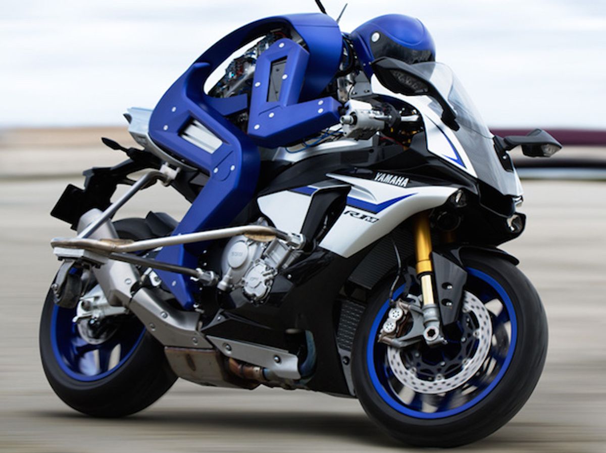 Video Friday: Motorcycle Robot, Paper Plane Drone, and R2-D2 Fridge