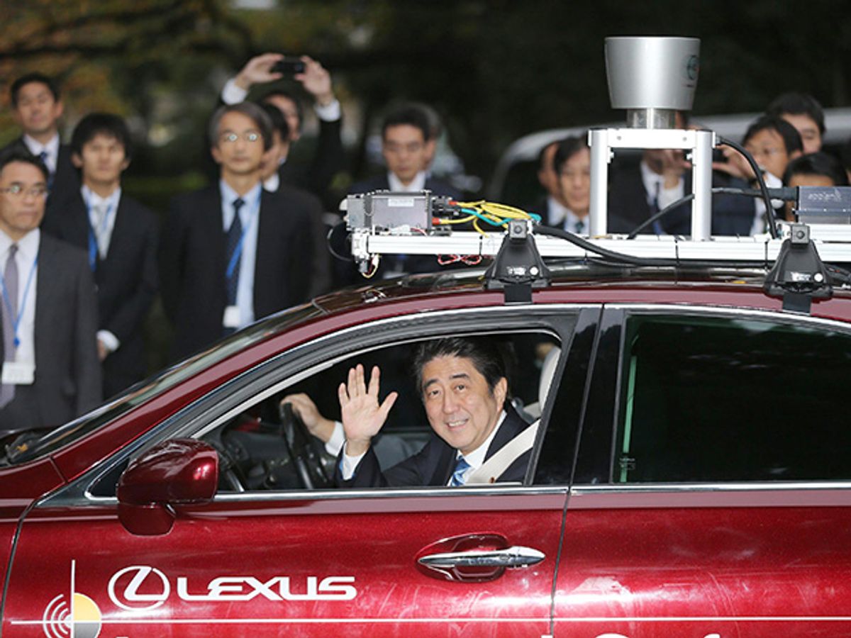 Japan’s Plan to Speed Self-Driving Cars