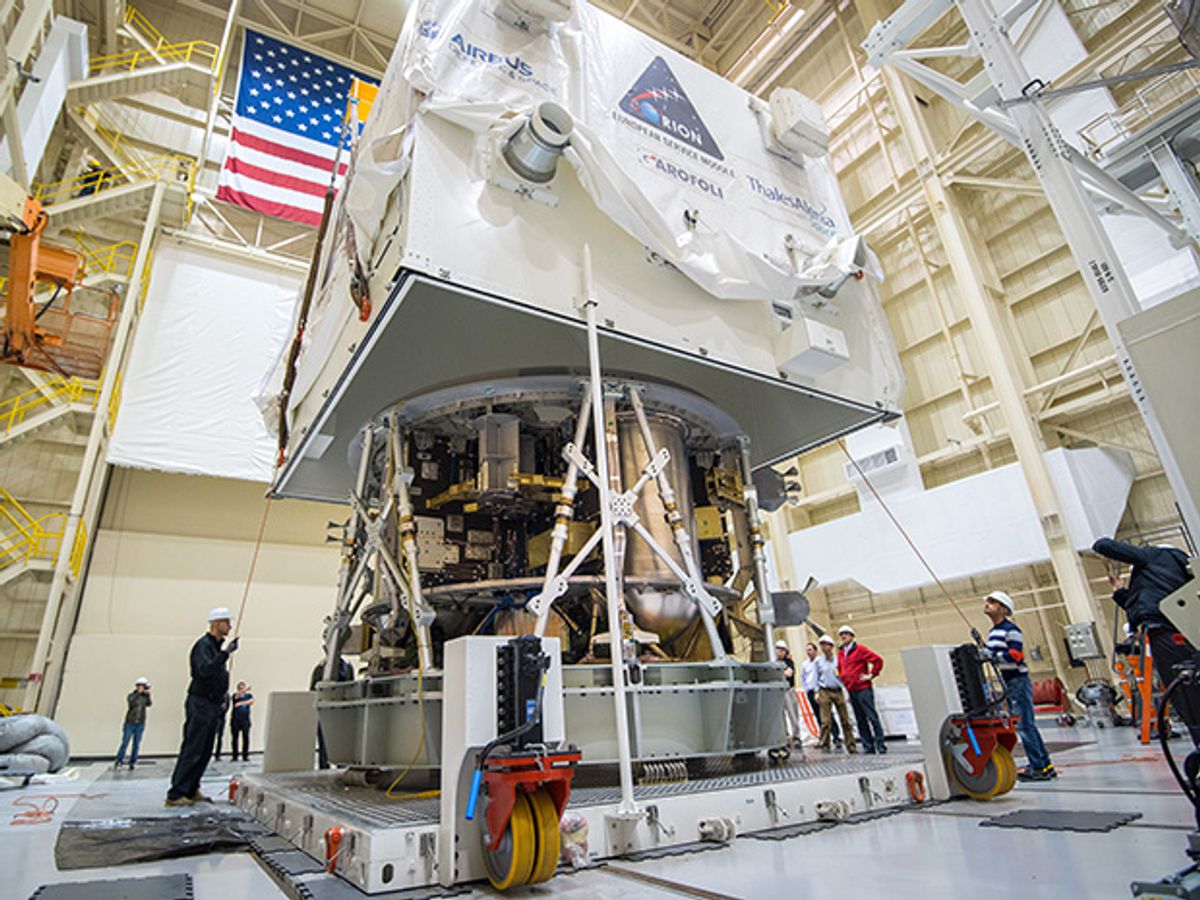 Orion Spacecraft Ready for Major Test