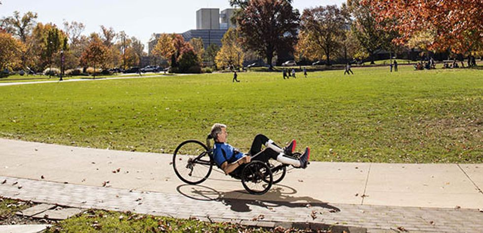 Paraplegic Man Trains for the Cyborg Olympics