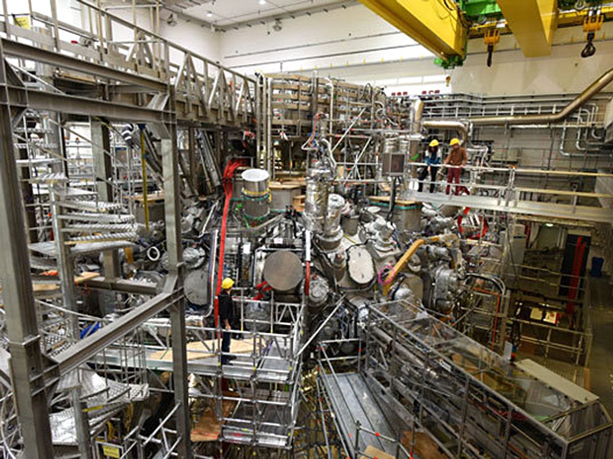 Fusion Stellarator Wendelstein 7-x Fires Up for Real
