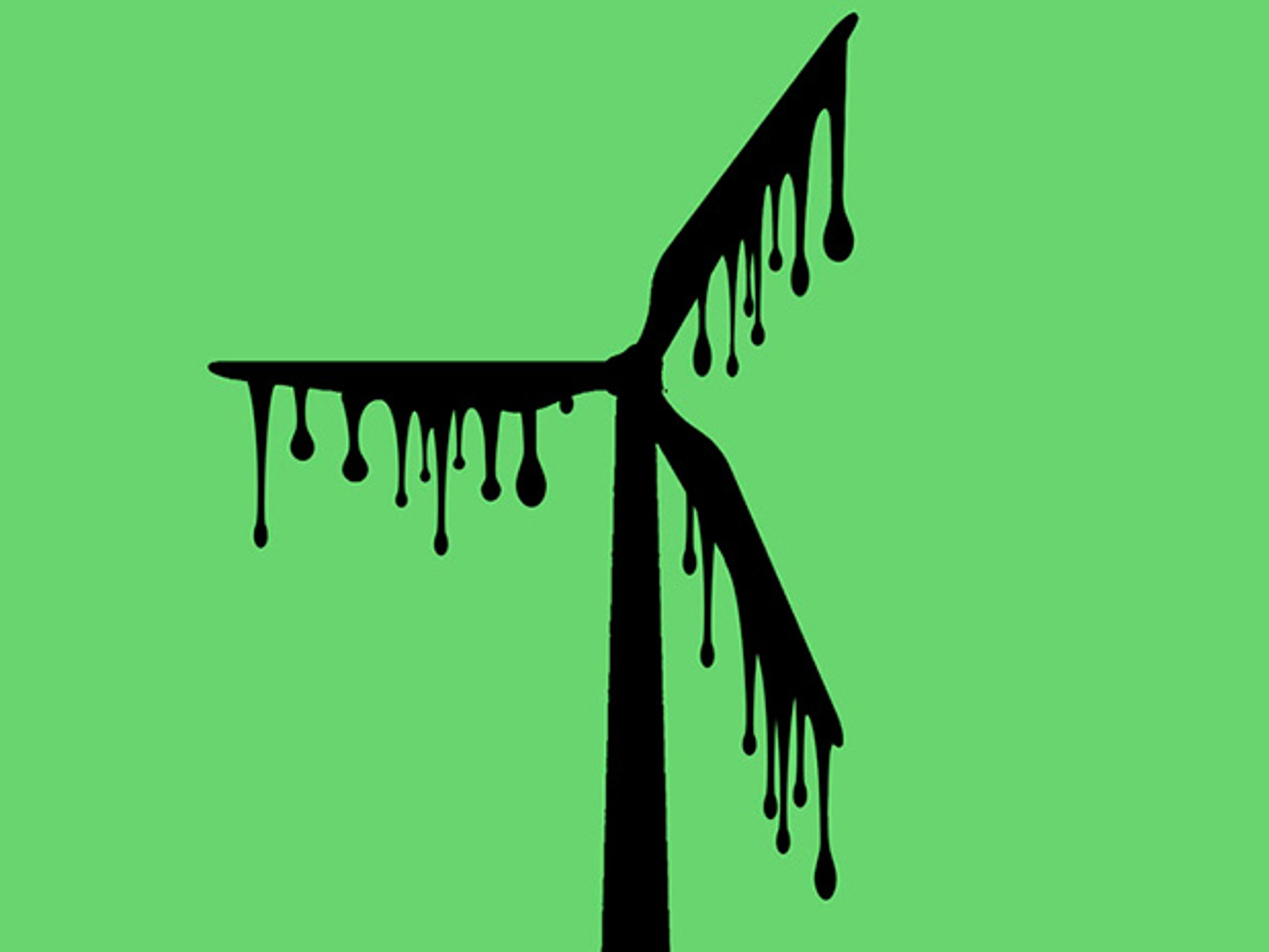 To Get Wind Power You Need Oil