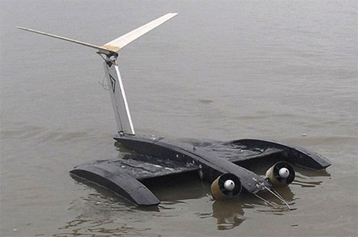 Vibrating Bat Wings Inspire Efficient Sea-Skimming Drones