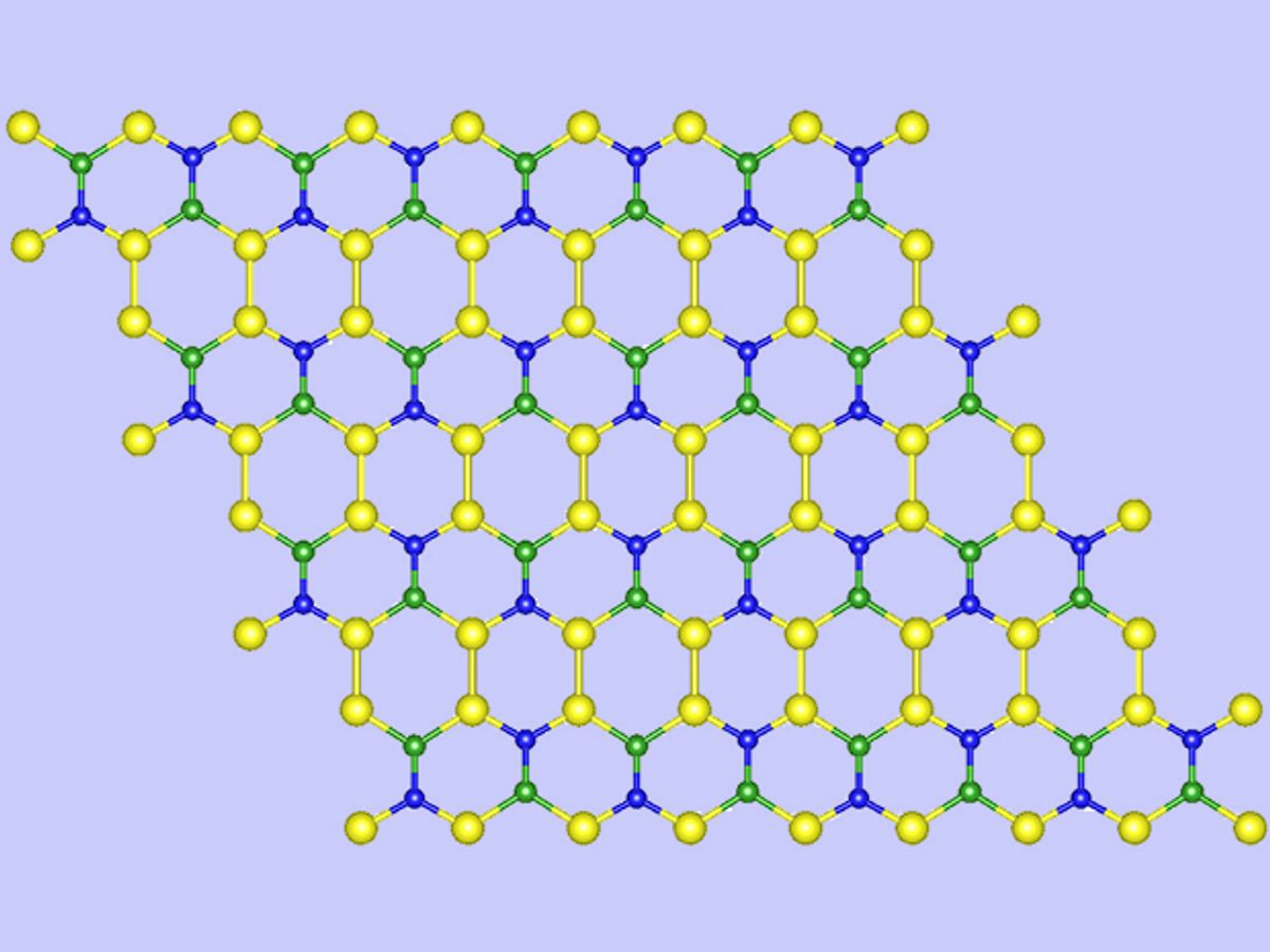 New 2-D Material Hits the Goldilocks "Just Right" Button
