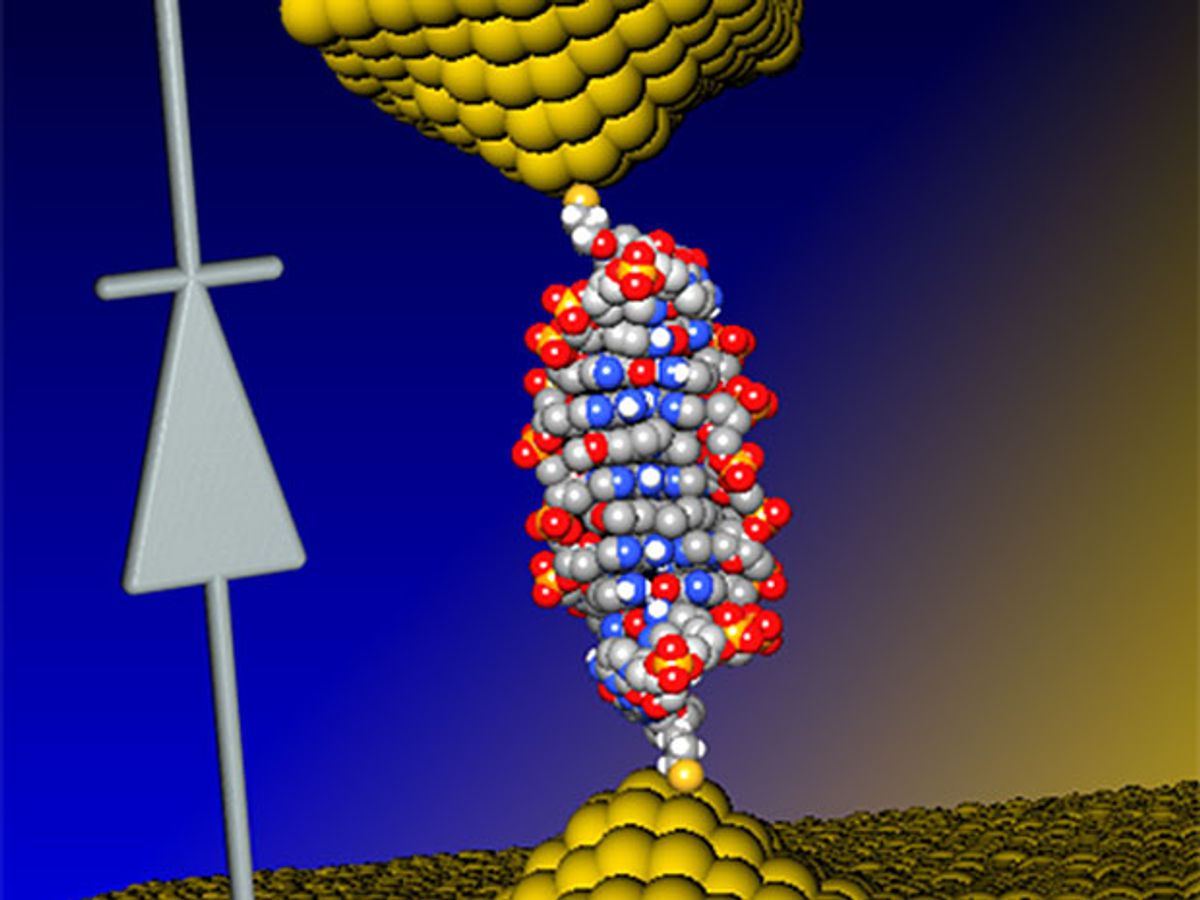 World's Smallest Diode Is Made of DNA