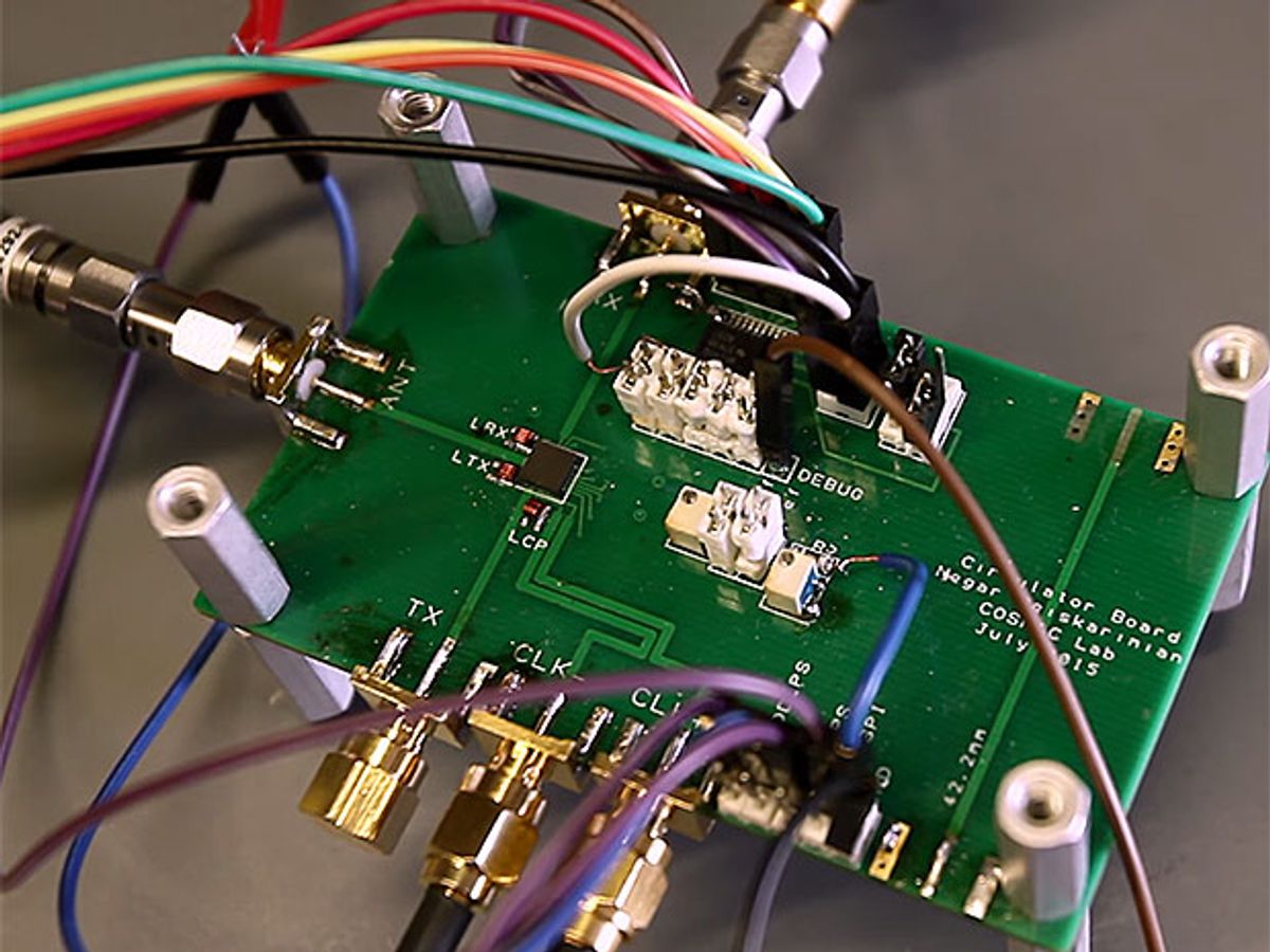 New Full Duplex Radio Chip Transmits and Receives Wireless Signals at Once