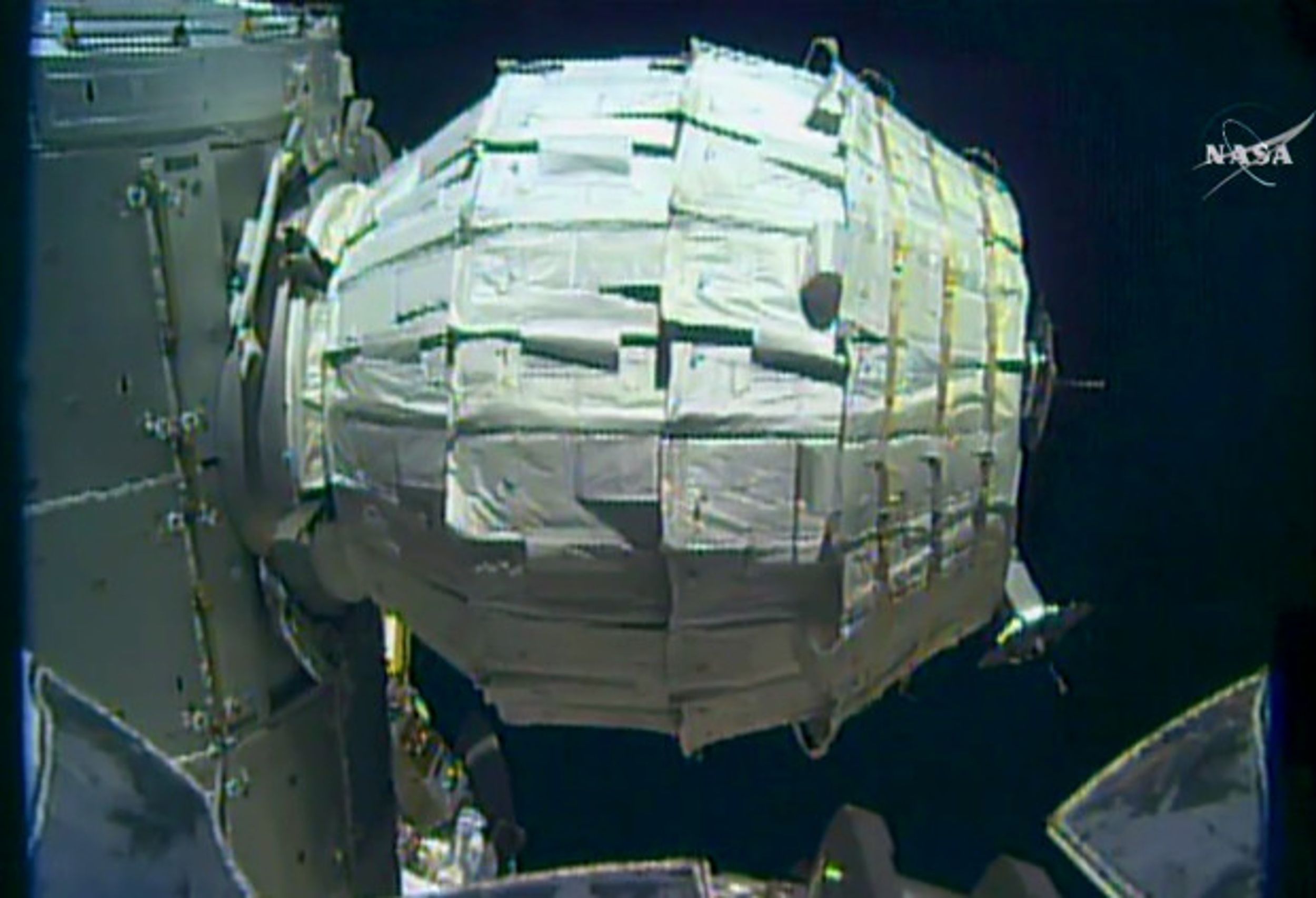 On Second Try, NASA Manages to Blow Up Inflatable ISS Module