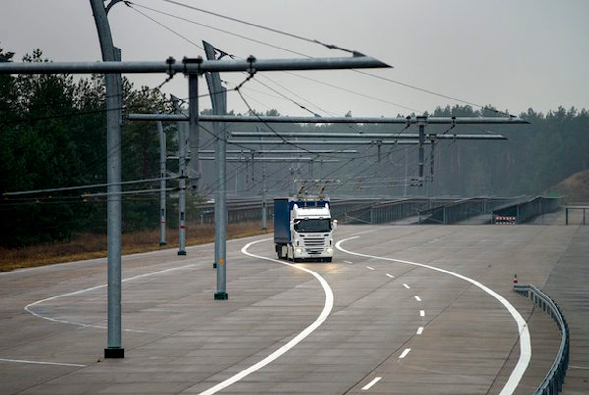 Sweden Tests Electric Roads to Give EVs Unlimited Range