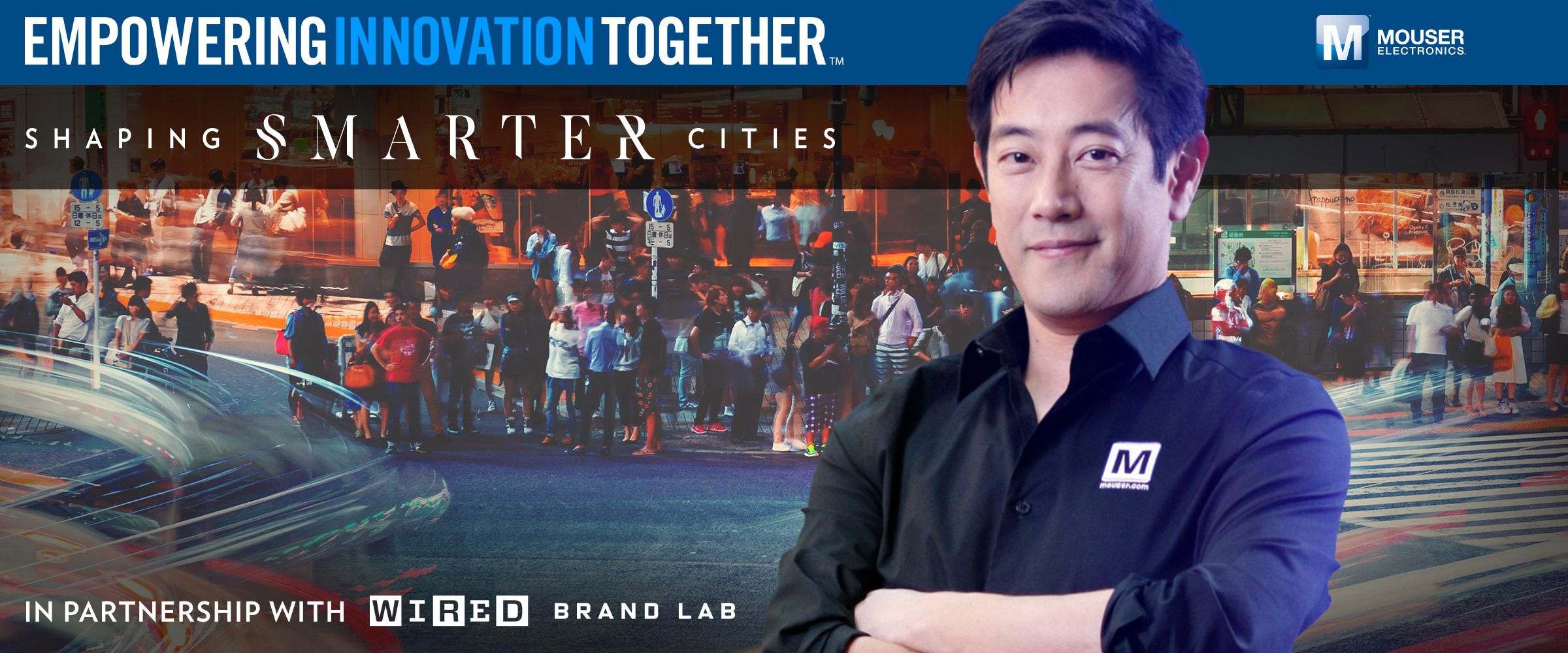 Mouser and Grant Imahara team up with the creative minds at WIRED Brand Lab to take a look at the modern city