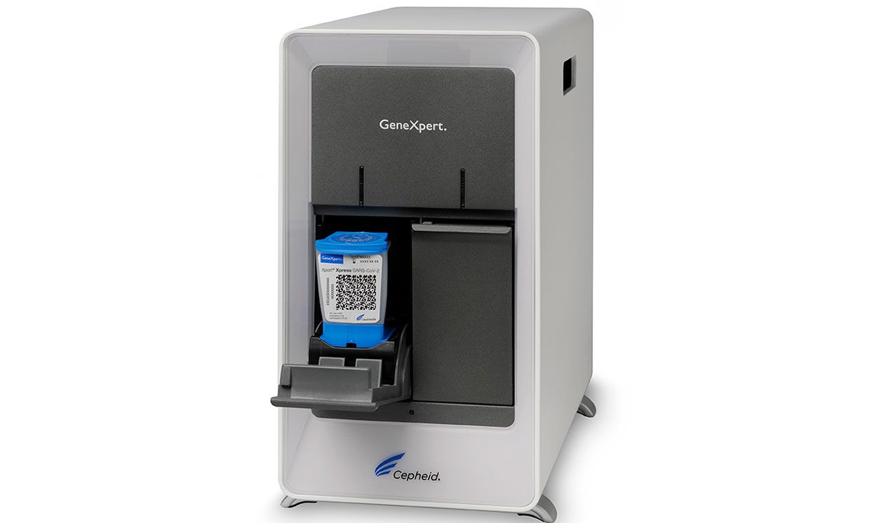 Cepheid GeneXpert machine for Xpress SARS-CoV-2 testing.