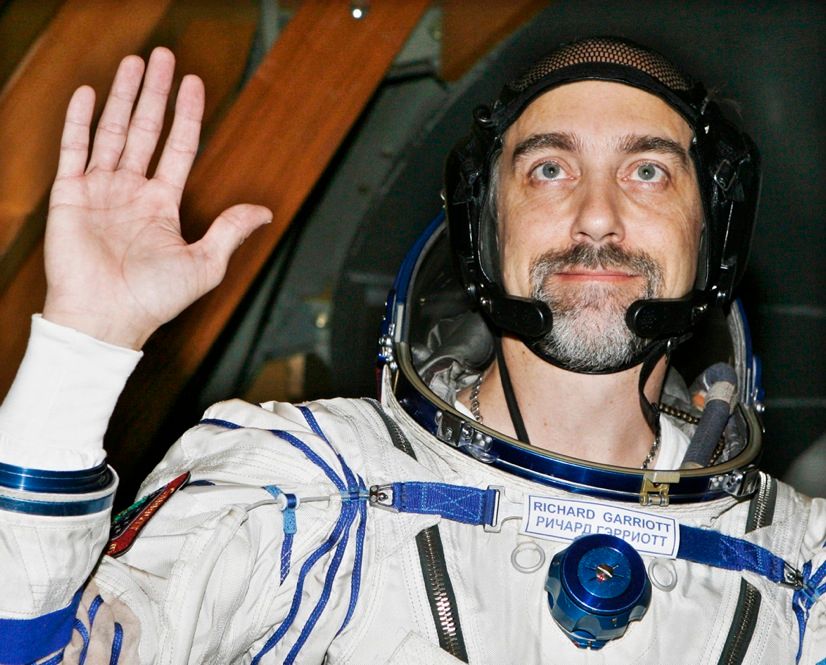 Photo of U.S. space tourist Richard Garriott
